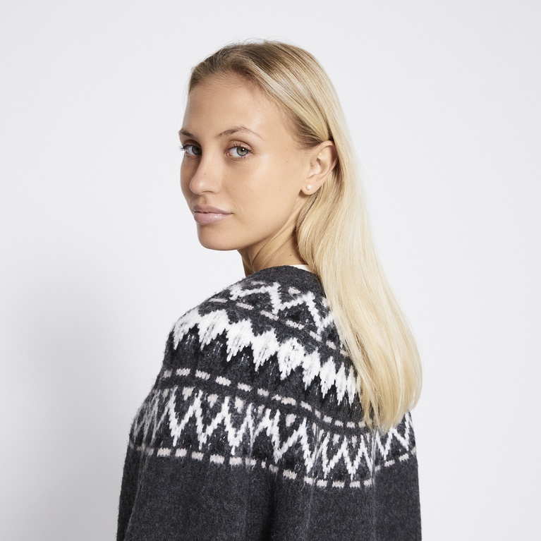 Strikket cardigan "Astrid"